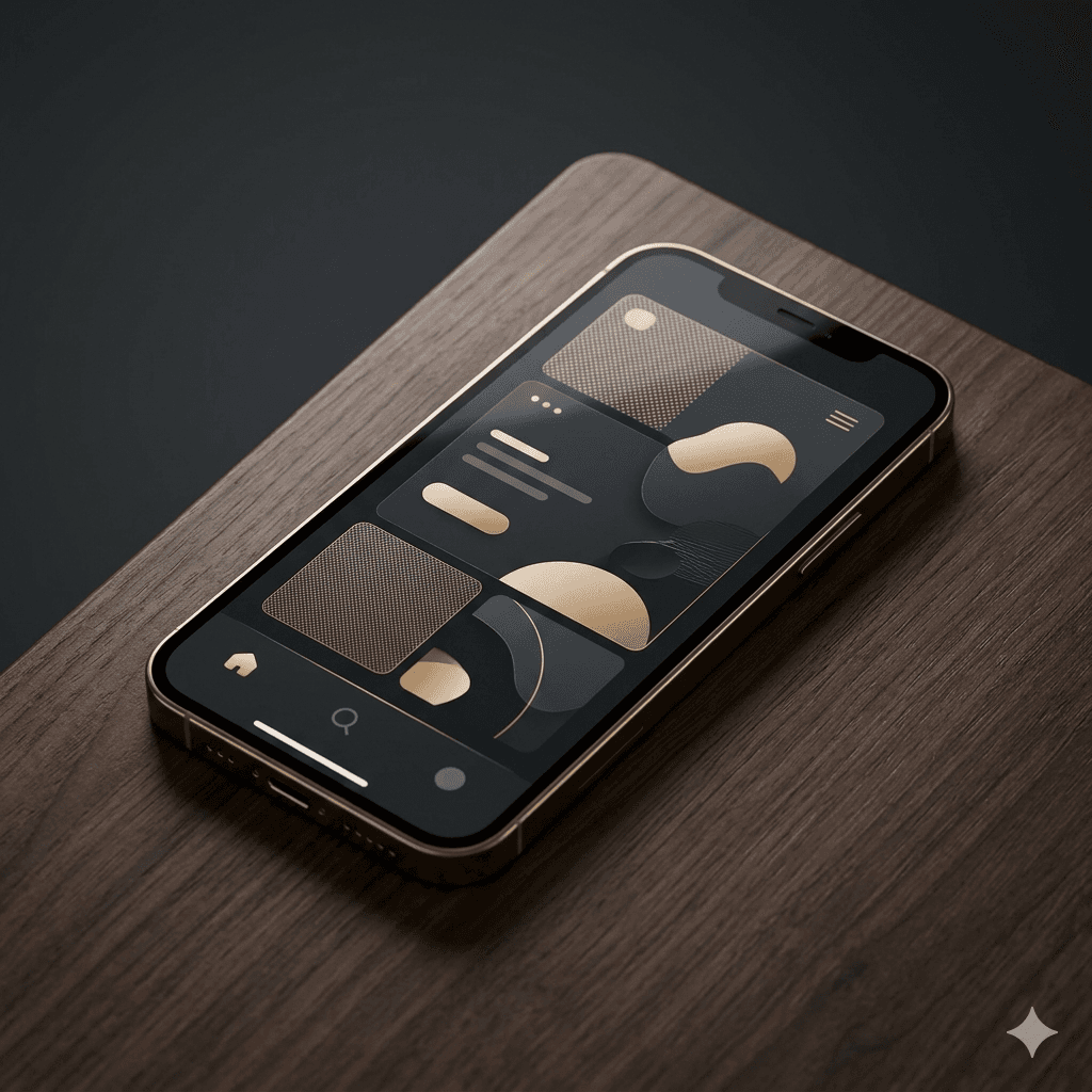 Mobilno sučelje na stolu